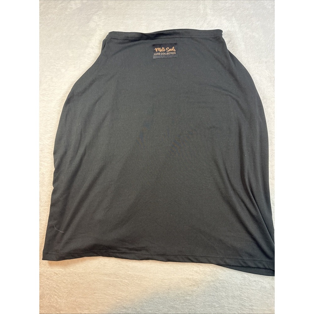 Milk Snob Nursing/Car‎ Seat Cover Black Gender Neutral Chic Classy